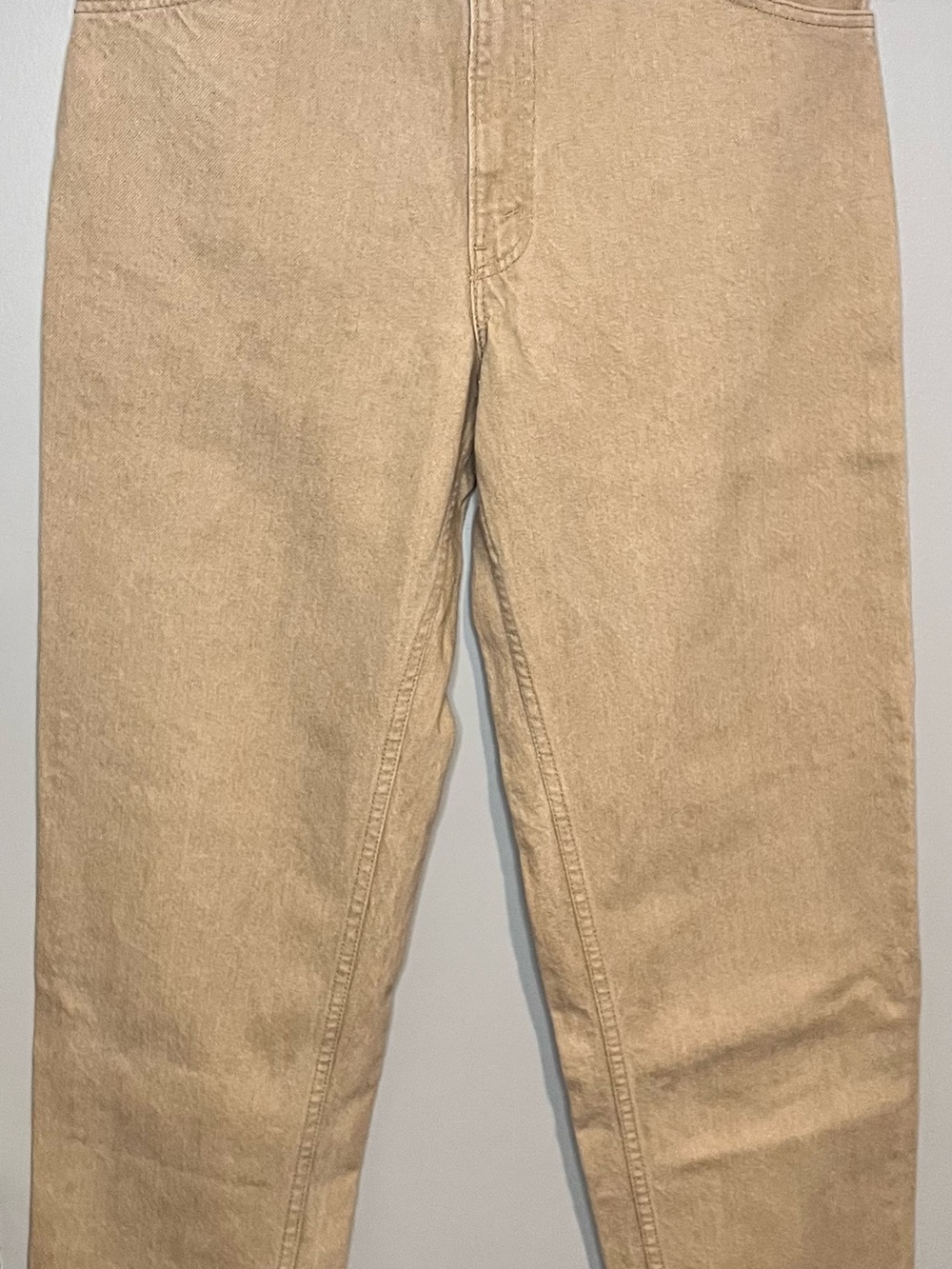 Rare Vintage Orange Tab Levi’s 550 Jean Dark Khaki 33x36 Long Length/Color Rare